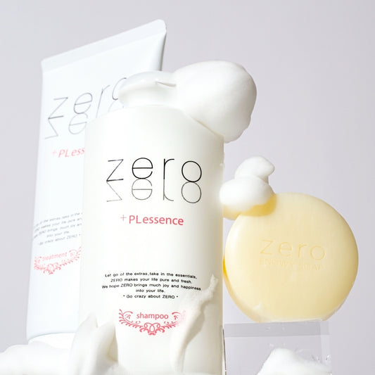 zero＋PLessence 3点セット（ソープ＋シャンプー＋トリートメント）